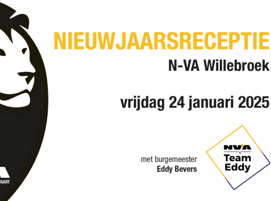Nieuwjaarsreceptie 24/1/2025